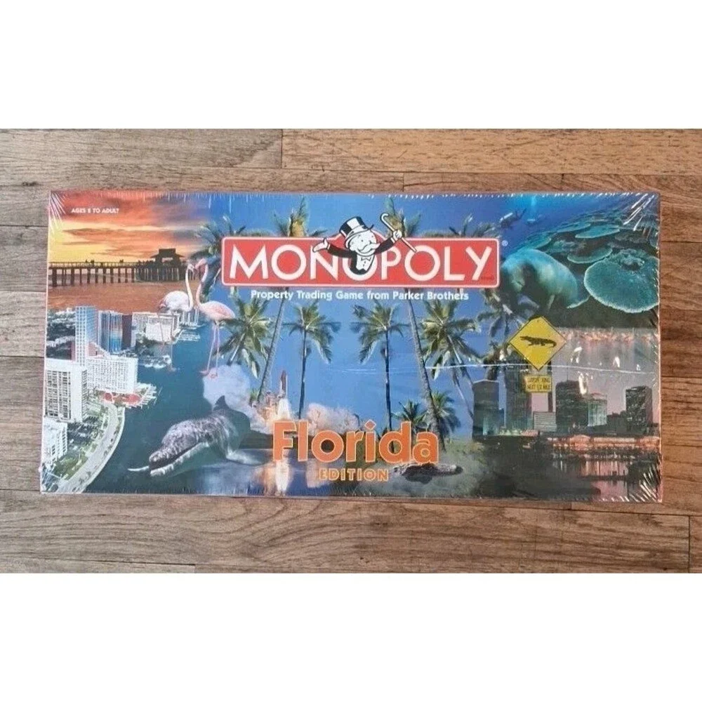 Monopoly Florida The Sunshine State Edition New and Sealed Vintage